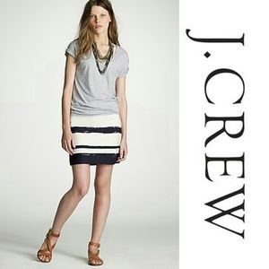🌱 J. CREW Brushstroke Mini Skirt